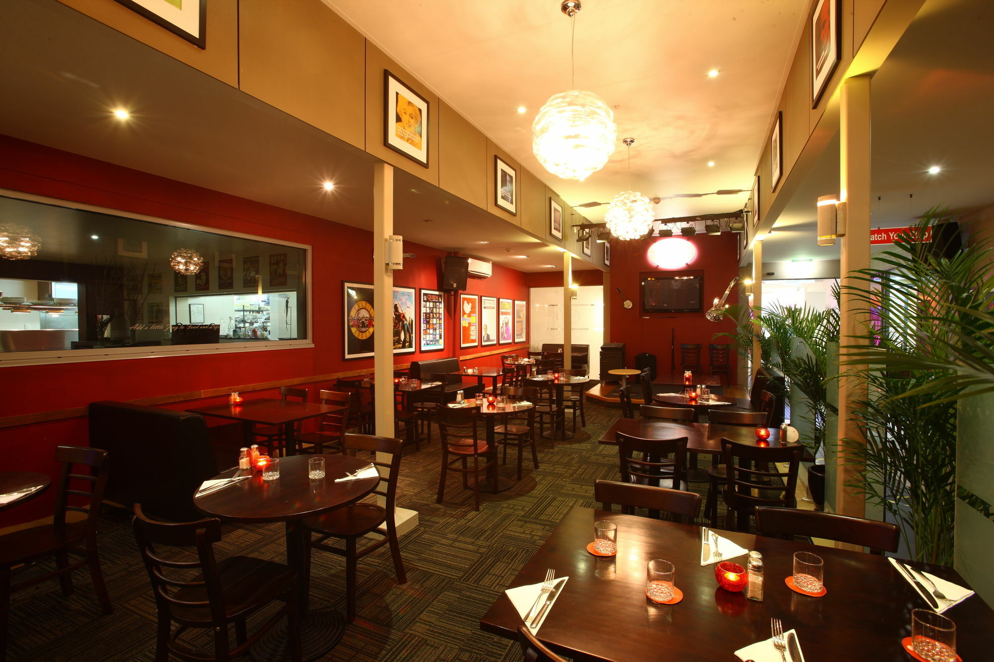 라마다 허비 베이 호텔 허비베이 외부 사진 Interior of the restaurant